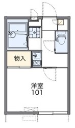 レオパレスデュオ　グラーティア　43979の物件間取画像